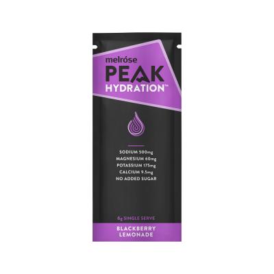Melrose Peak Hydration Blackberry Lemonade Sachet 6g x 20 Display